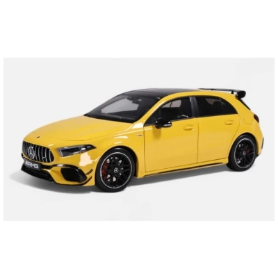 NZG | 106900061 | 1/18 Ölçek | Mercedes-AMG A 45 S 4MATIC+ (Güneş Sarısı / Sun Yellow)