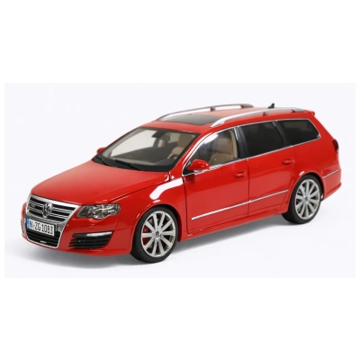 NZG | 108300010 | 1/18 Ölçek | Volkswagen Passat R36 (Kasırga Kırmızı / Tornado Red)