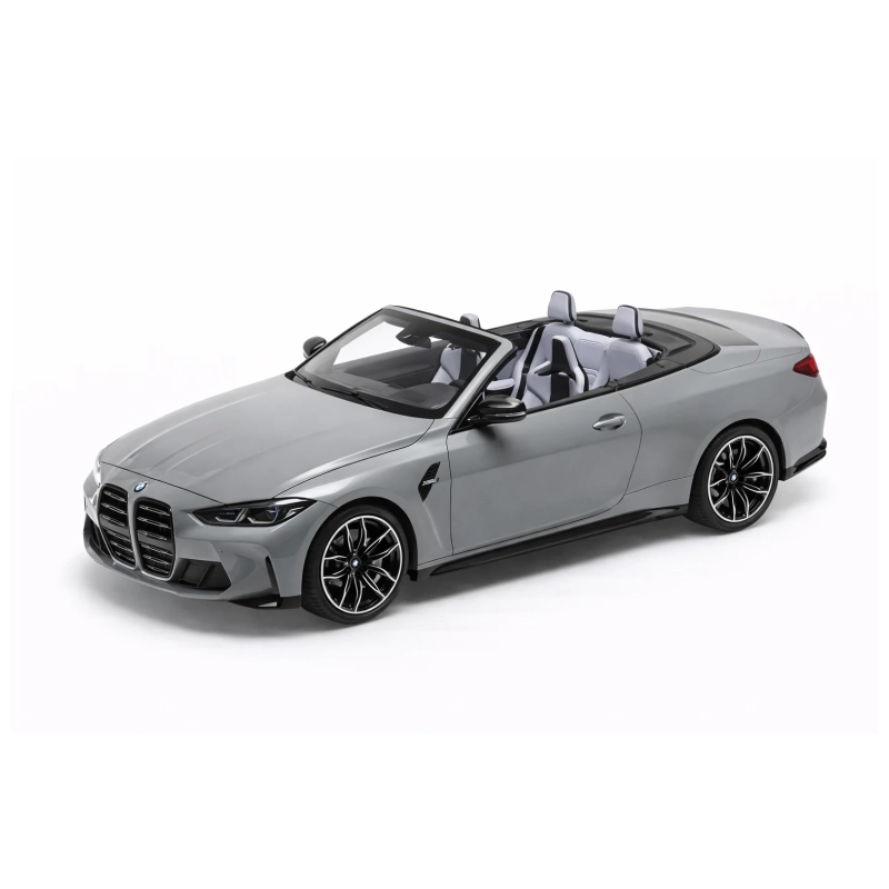 Minichamps 110021032 1/18 Ölçek BMW M4 CABRIOLET - 2020 - Metalik Gri