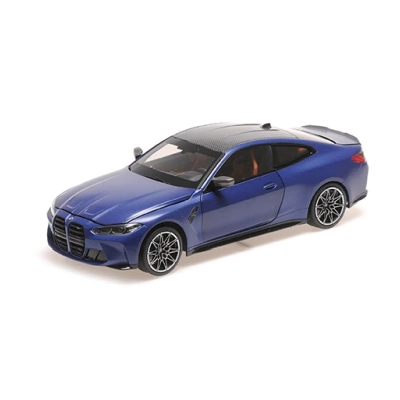 Minichamps 113020123 1/18 Ölçek  BMW M4 - 2020 - Metalik Mavi