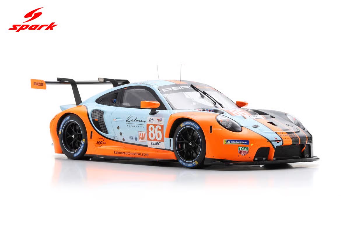1/12 Porsche 911 RSR - 19 No.86 GR RACING 3rd LM GTE AM class Le Mans 24H 2023 M. Wainwright - B. Barker - R. Pera