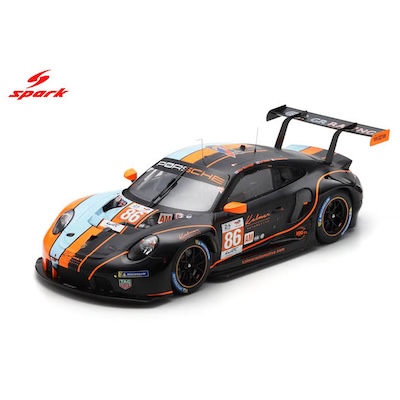 1/12 Porsche 911 RSR - 19 No.86 GR RACING 3rd LM GTE AM class Le Mans 24H 2023 M. Wainwright - B. Barker - R. Pera