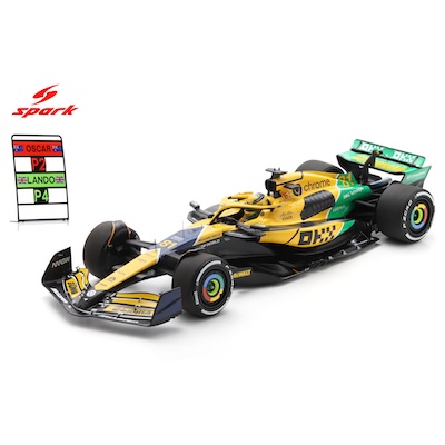 1/12 McLaren Formula 1 Team MCL38 No.81 2nd Monaco GP 2024 Oscar Piastri