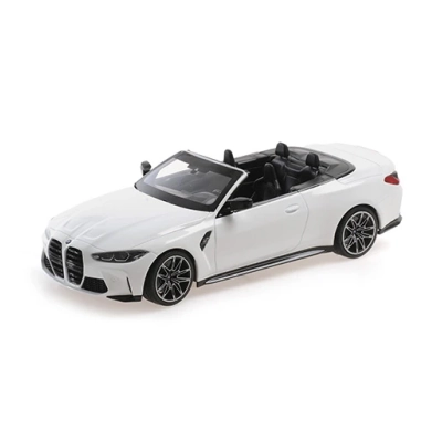 Minichamps | 155021031 | 1/18 Ölçek | BMW M4 Cabriolet 2021, Beyaz