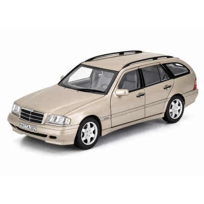 Norev | 183388 1/18 Ölçek | Mercedes-Benz C-Class T-Model 1997 / Duman Gümüş (Smoke Silver Metallic)