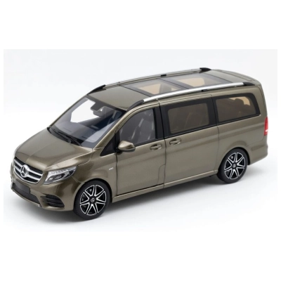 Norev | 183873 | 1/18 Ölçek | Mercedes-Benz V-Class AMG Line 2018 / Soğuk Gri (Indiyum Grey)