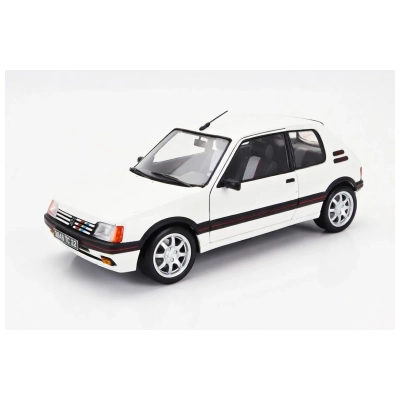 Norev | 184842 | 1/18 Ölçek | Peugeot 205 GTi 1.9 1989 / Beyaz (Meije White)