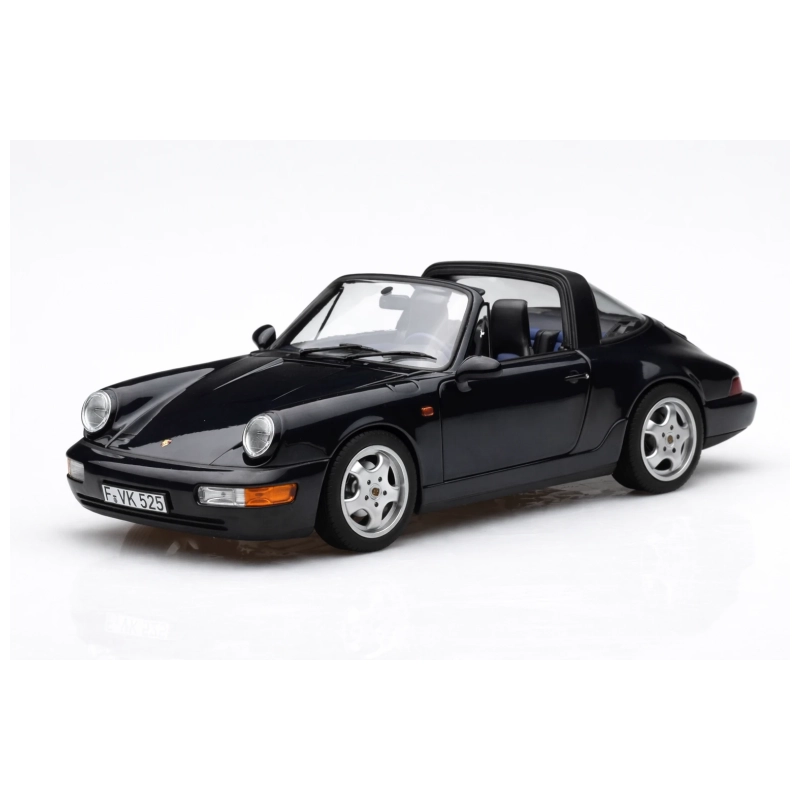 Norev | 187340 | 1/18 Ölçek | Porsche 911 Carrera 4 Targa 1991 / Metalik Lacivert (Blue Metallic)