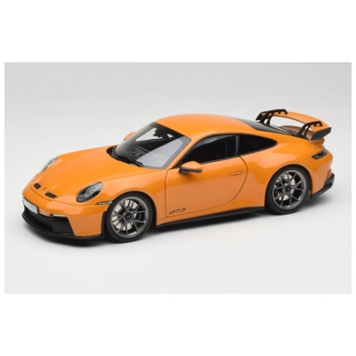 Norev | 187387 | 1/18 Ölçek | Porsche 911 GT3 2021, Bahama Sarısı (Bahama Yellow)