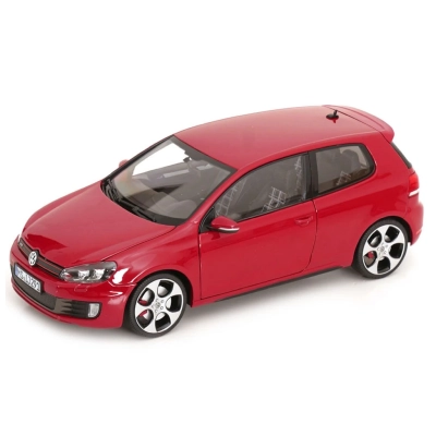 Norev | 188504 | 1/18 Ölçek | Volkswagen Golf GTI 2009, Tornado Kırmızısı (Tornado Red)