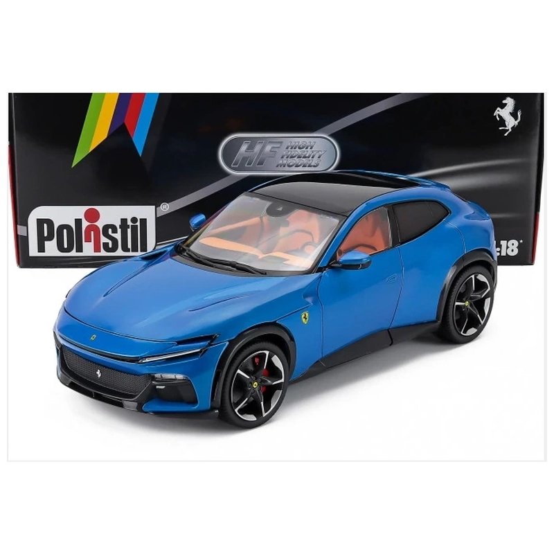 Polistil | 18FE02022-WB | 1/18 Ölçek | Ferrari Purosangue 2022 -Mavi-