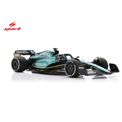1/18 Aston Martin AMR23 No.18 Aston Martin Aramco Cognizant F1 Team 6th Bahrain GP 2023 Lance Stroll Lance Stroll