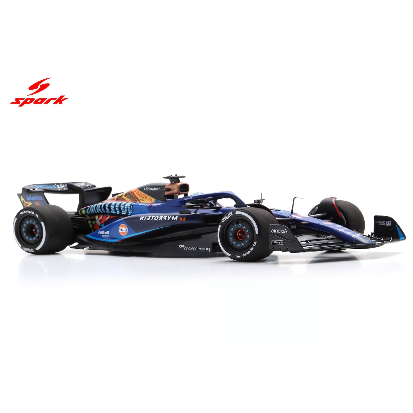 1/18 Williams F1 FW45 No.23 Williams Racing Las Vegas GP 2023 Alex Albon