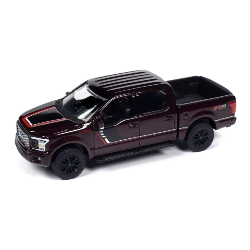 Autoworld | Awsp150B | 1/64 2020 Ford F-150 Truck *New Front Core & Wheels*, Kırmızı