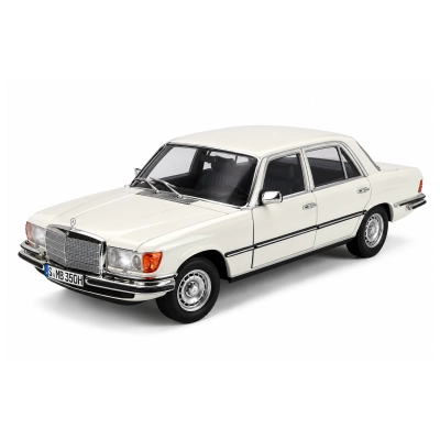 Norev Dealer Edition | B66040719 1/18 Ölçek | Mercedes-Benz 350 SEL W116 / Beyaz (White)
