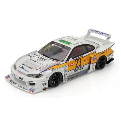 GT Spirit | GT560 | 1/18 Ölçek | Nissan S15 Silvia LB Super Silhouette Resin Series 2021, Beyaz