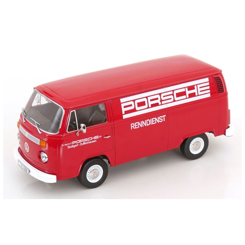 KK-SCALE | KKDC181412 | 1/18 Ölçek | Volkswagen T2b Delivery Van Porsche