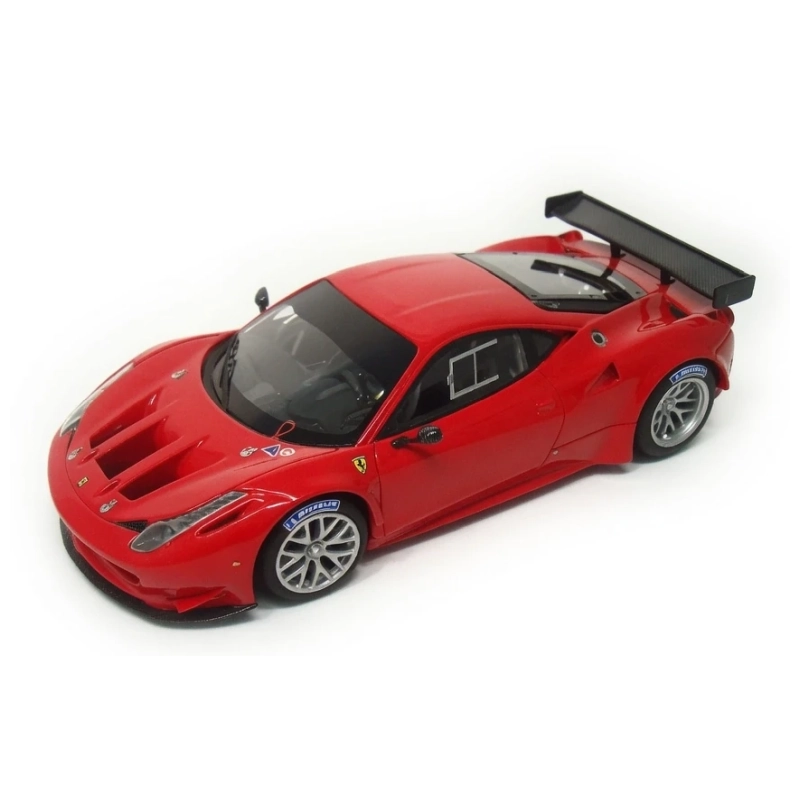 Kyosho | KYO458ITALIAGT2R | 1/64 Ölçek | Ferrari 458 Italia GT2, Kırmızı
