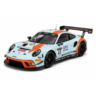 IXO-MODELS | LEGT18-20040 | 1/18 Ölçek | Porsche 911 (991.2) GT3 4.0L Team GP