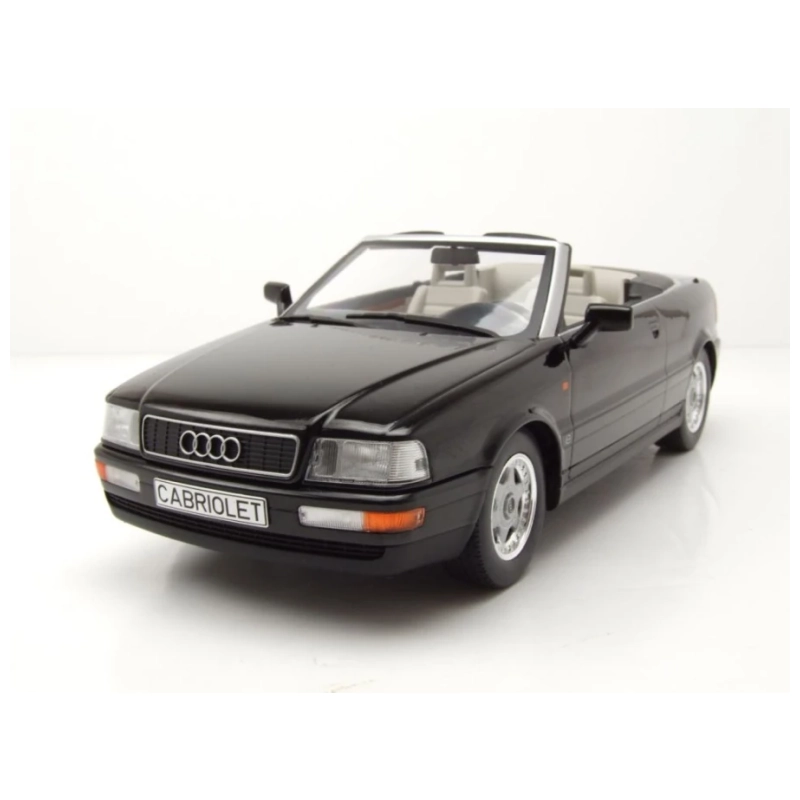 MCG 18372 1/18 Ölçek 1991 Audi Cabriolet, Siyah