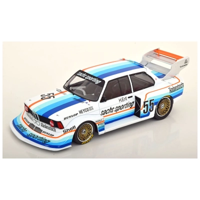 MCG 18806 1/18 Ölçek 1978 BMW 320 Gr.5 Sachs #55 H. Ertl DRM Nurburgring, Beyaz / Mavi