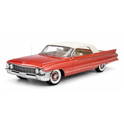 Mitica | MITICA102001 | 1/18 Ölçek | Cadillac Eldorado Biarritz Convertible -Somon Kırmızı-