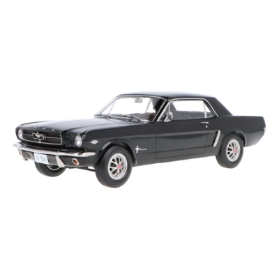 Norev | NOR182804 | 1/18 Ölçek | Ford Mustang Hardtop Coupe 1965, Siyah