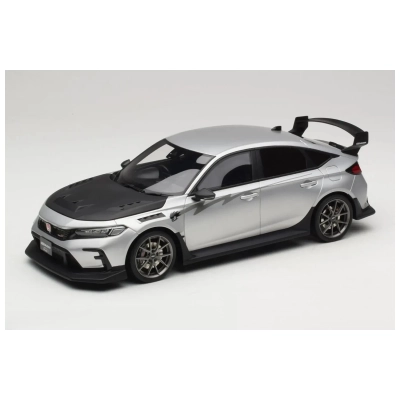 Otto | OT1133 | 1/18 Ölçek | Honda Civic Type R Mugen Group B 2024, Mat Gümüş (Matt Silver)