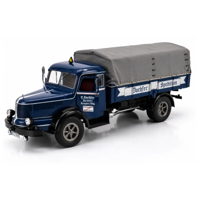ROAD-KINGS | RK180132 | 1/18 Ölçek | Krupp Titan SWL80 Dachser Truck -Limitli Üretim-