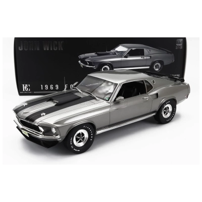 Greenlight 12104  1/12 1969 Ford Mustang Boss 429 John Wick (2014) *Bespoke Resin Collection*