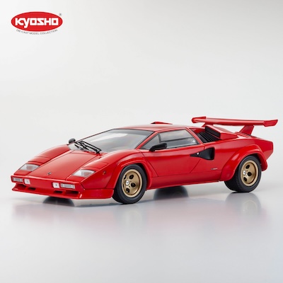 1/18 LAMBORGHINI COUNTACH QV (RED/GOLD WHEEL)