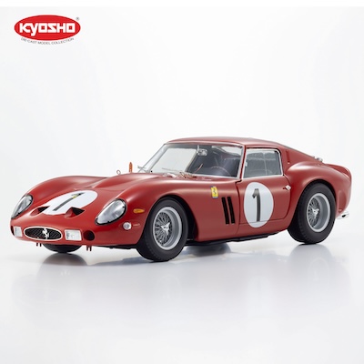 1/18 FERRARI 250GTO 1962 Paris 1000km (Red)