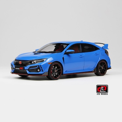 1-18 Honda Civic Type R FK8 2020-Racing Blue