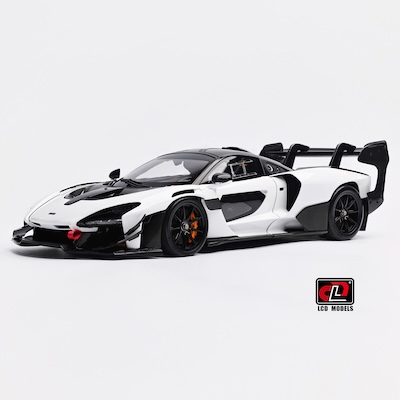 1-18 McLaren Senna GTR (White color)
