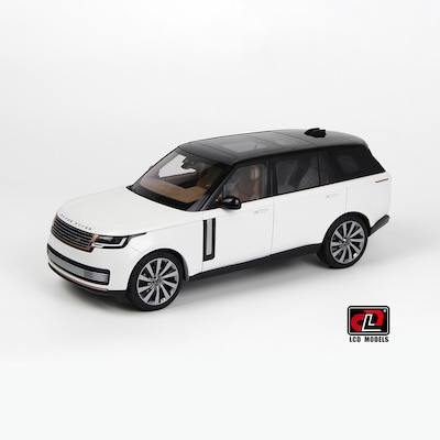 1-18 Land Rover Range Rover SV SERENITY 2022- White with black roof